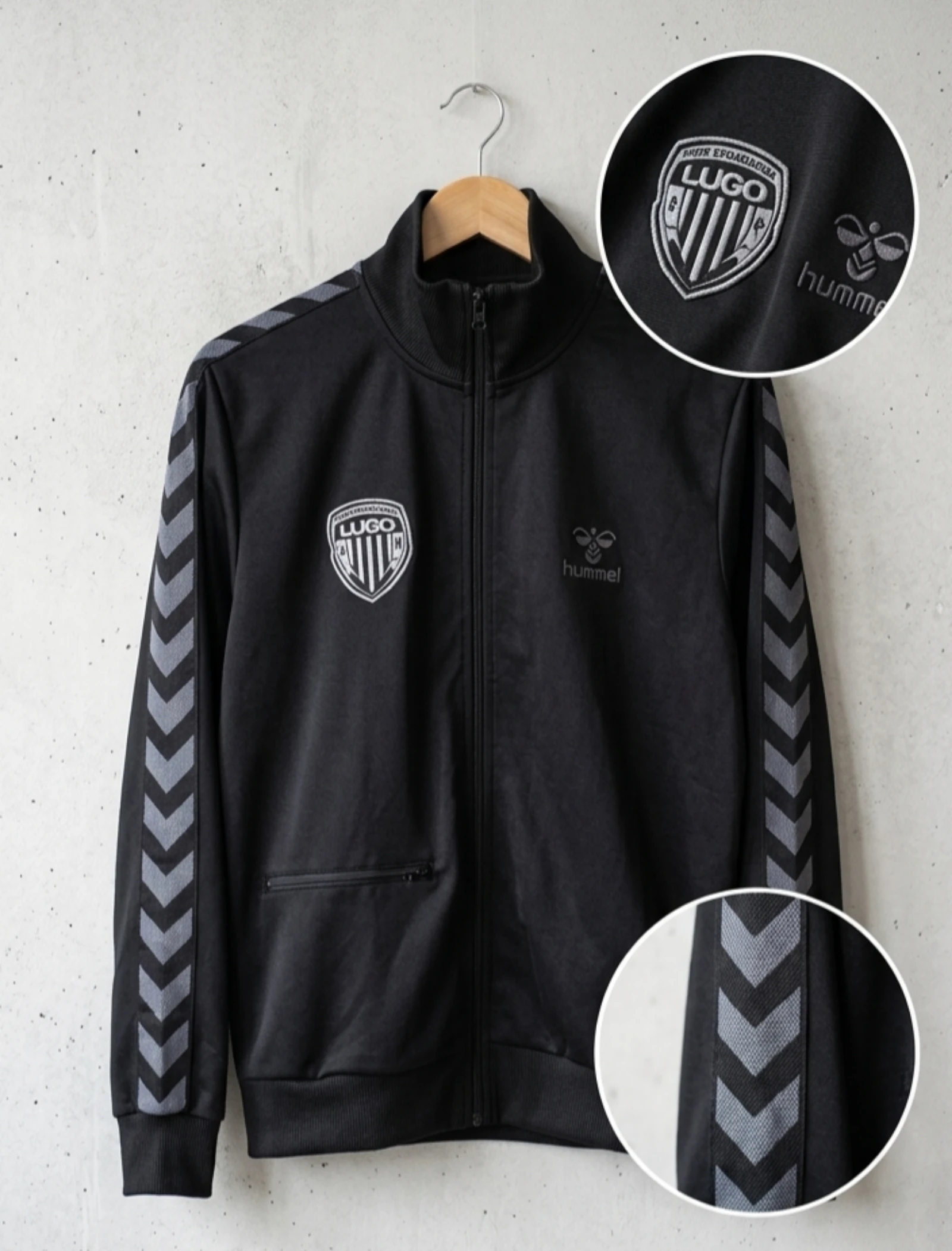Chaqueta Himno/Prematch CD Lugo Hummel 17/18 - Talla L – photo 11